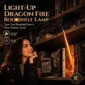 Light-Up Dragon Fire Bookshelf Lamp