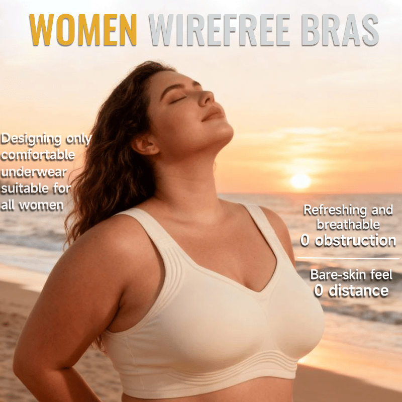 🏆HOT SALE 49% OFF -Super firming bra | Women Wirefree Bras 👍No more sagging breasts